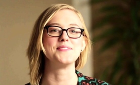 Nerdy Blonde Teen Peels Off Her Clothes And Pleases Herself