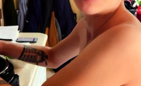Young Brunette Housewife With Small Tits Loves To Cook Naked