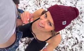 Serenity Coxs Snowy Double Creampie Te